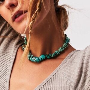 Free People Carmen Turquoise Choker